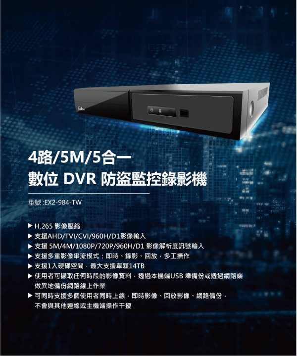 EX2-984-TW正面簡易規格描述圖