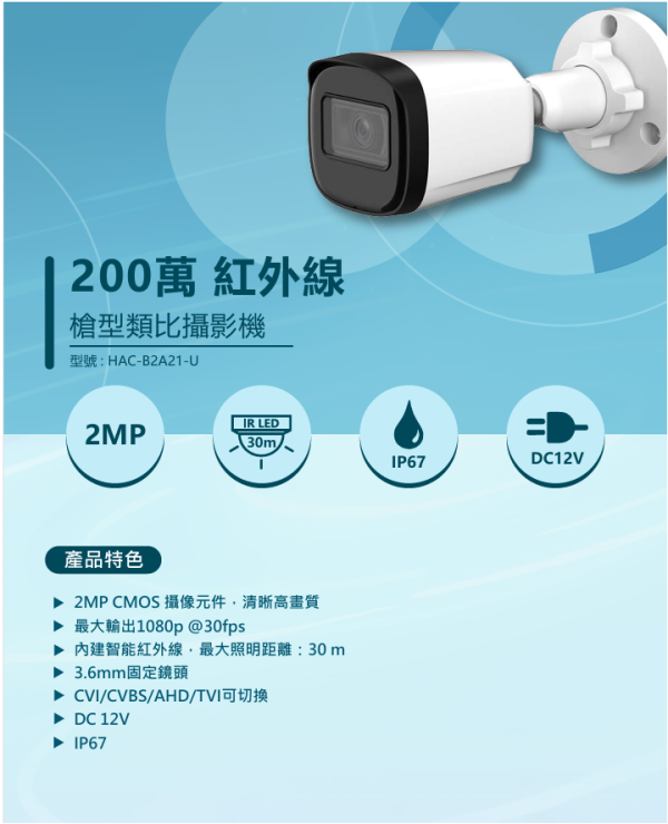 HAC-B2A21-U PDF型錄介紹