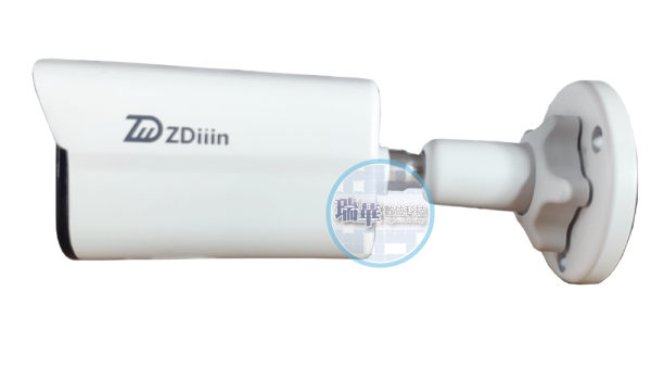 500萬全彩雙光攝影機ZD515N正側面圖