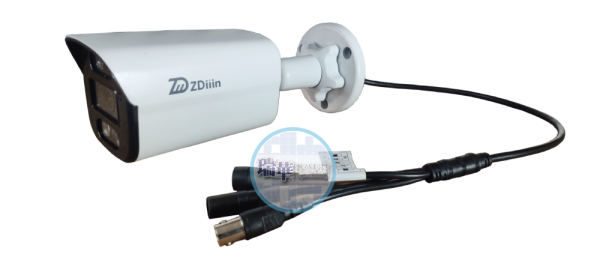 500萬全彩雙光攝影機ZD515N側面接頭線圖